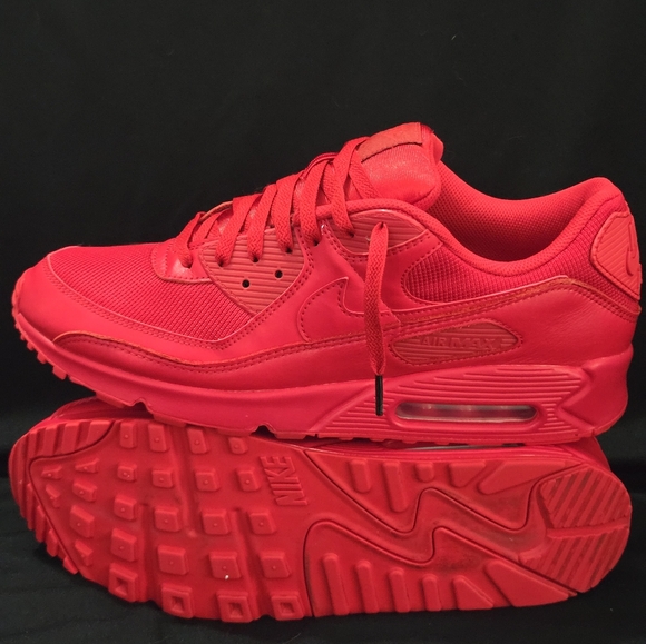 Nike Air Max 90 Triple Red - Picture 1 of 8